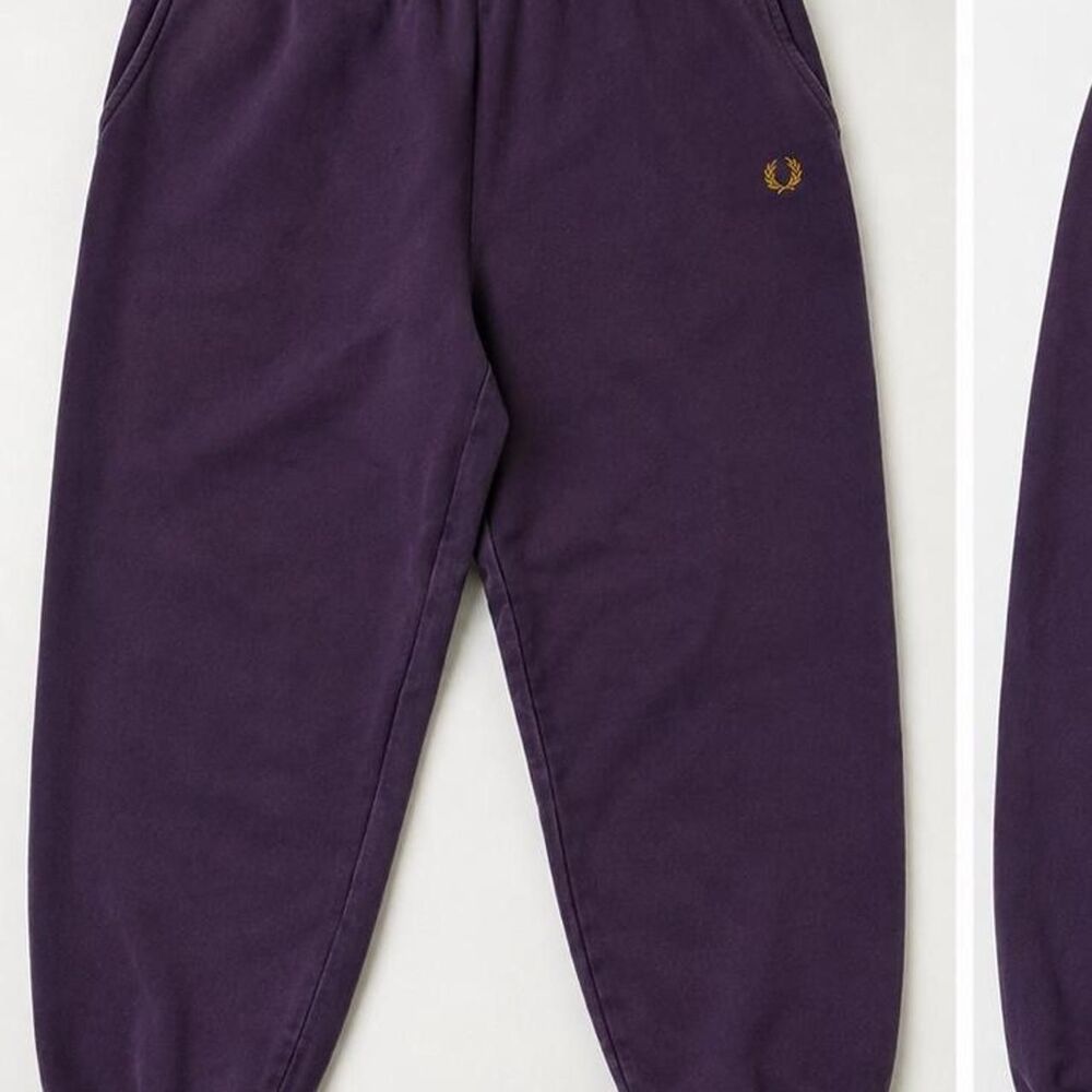 Fred-perry Men's Purple Joggers-tracksuits